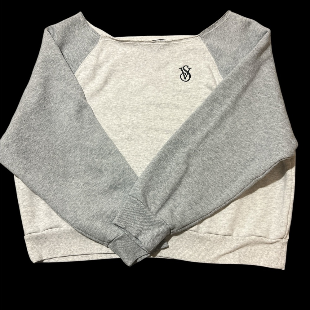 Victoria's Secret Light Gray Sweatshirt